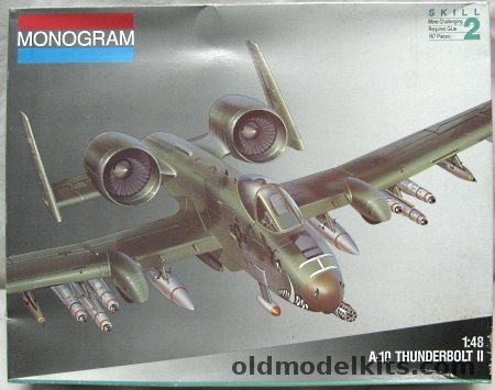 Monogram 1/48 A-10 Thunderbolt II - Warthog, 5505 plastic model kit